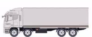 前四后八9.6米貨車核載圖