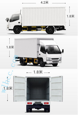 貨拉拉中貨車尺寸圖